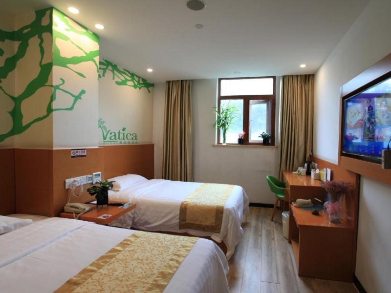 Vatica Shangdong Zaozhuang Tengzhou Railway Station Hotel Eksteriør bilde