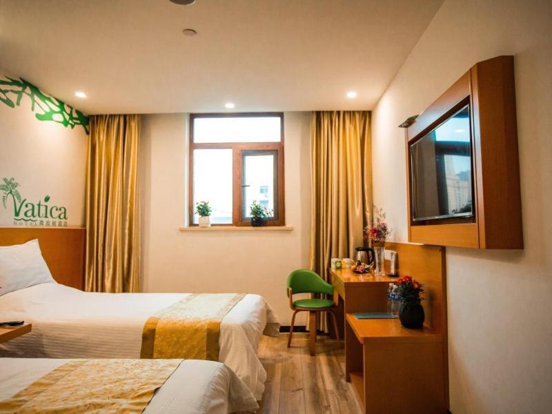 Vatica Shangdong Zaozhuang Tengzhou Railway Station Hotel Eksteriør bilde