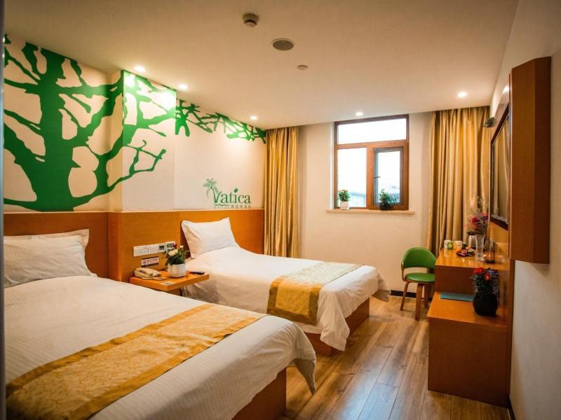 Vatica Shangdong Zaozhuang Tengzhou Railway Station Hotel Eksteriør bilde