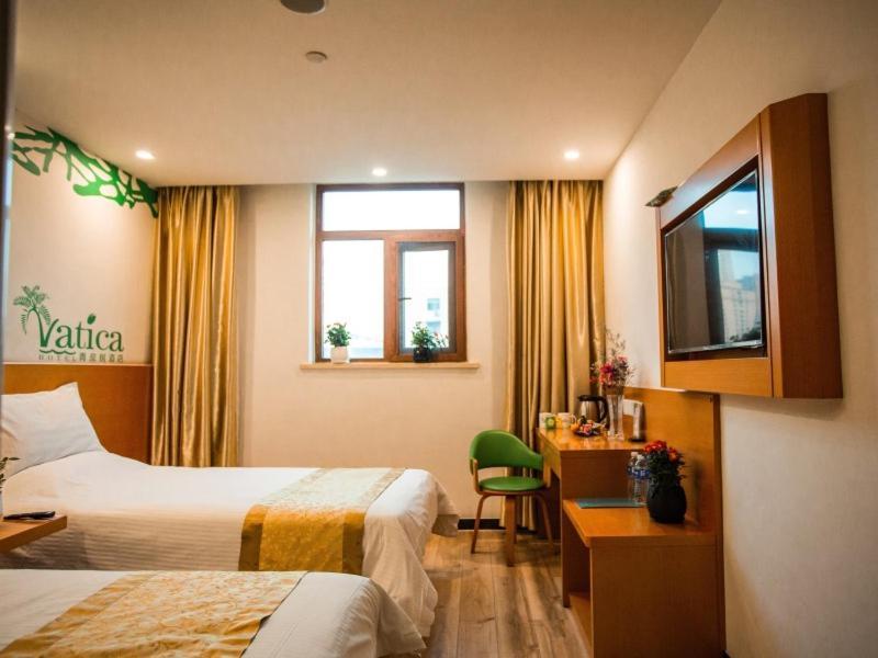 Vatica Shangdong Zaozhuang Tengzhou Railway Station Hotel Eksteriør bilde