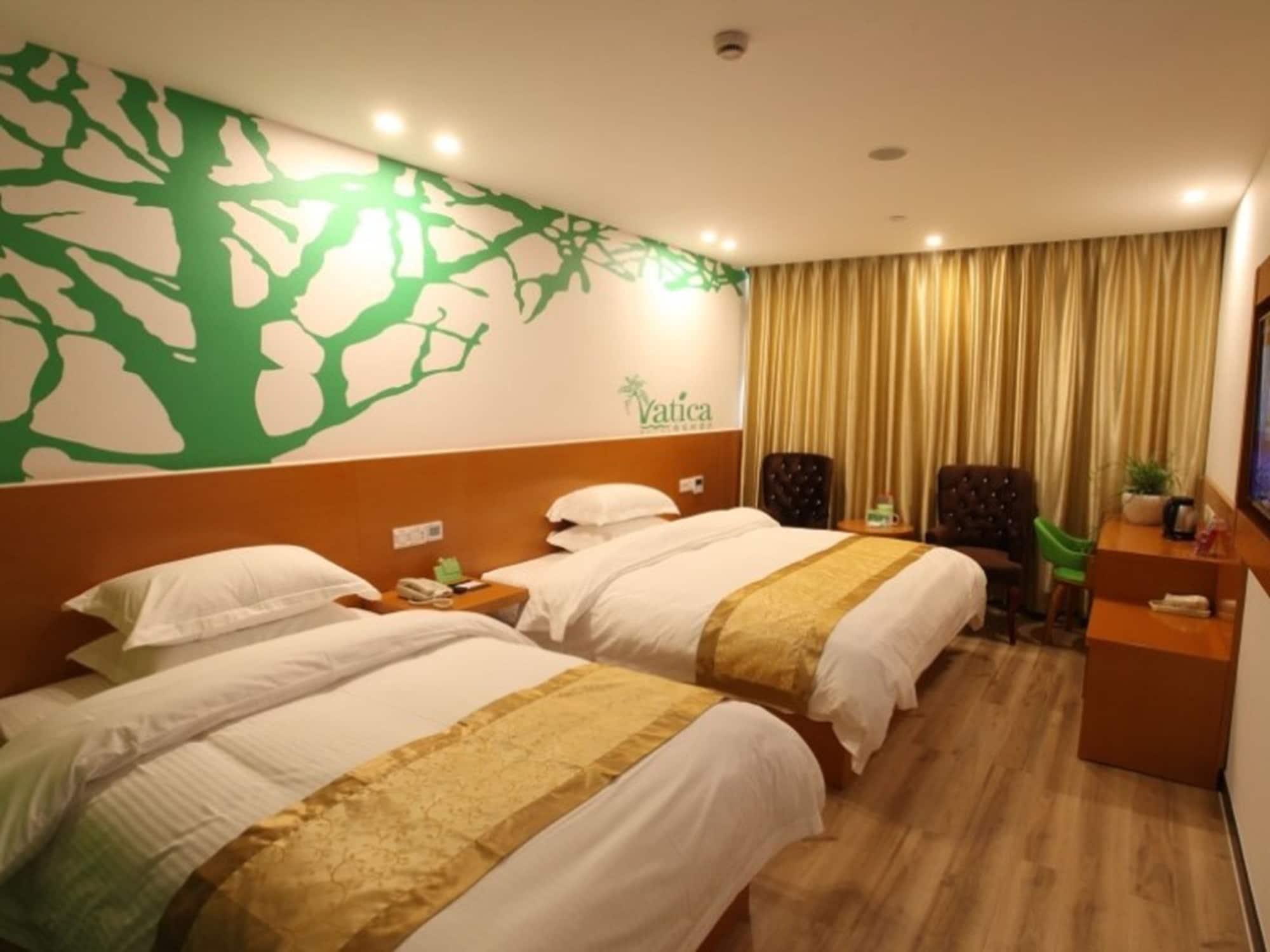 Vatica Shangdong Zaozhuang Tengzhou Railway Station Hotel Eksteriør bilde