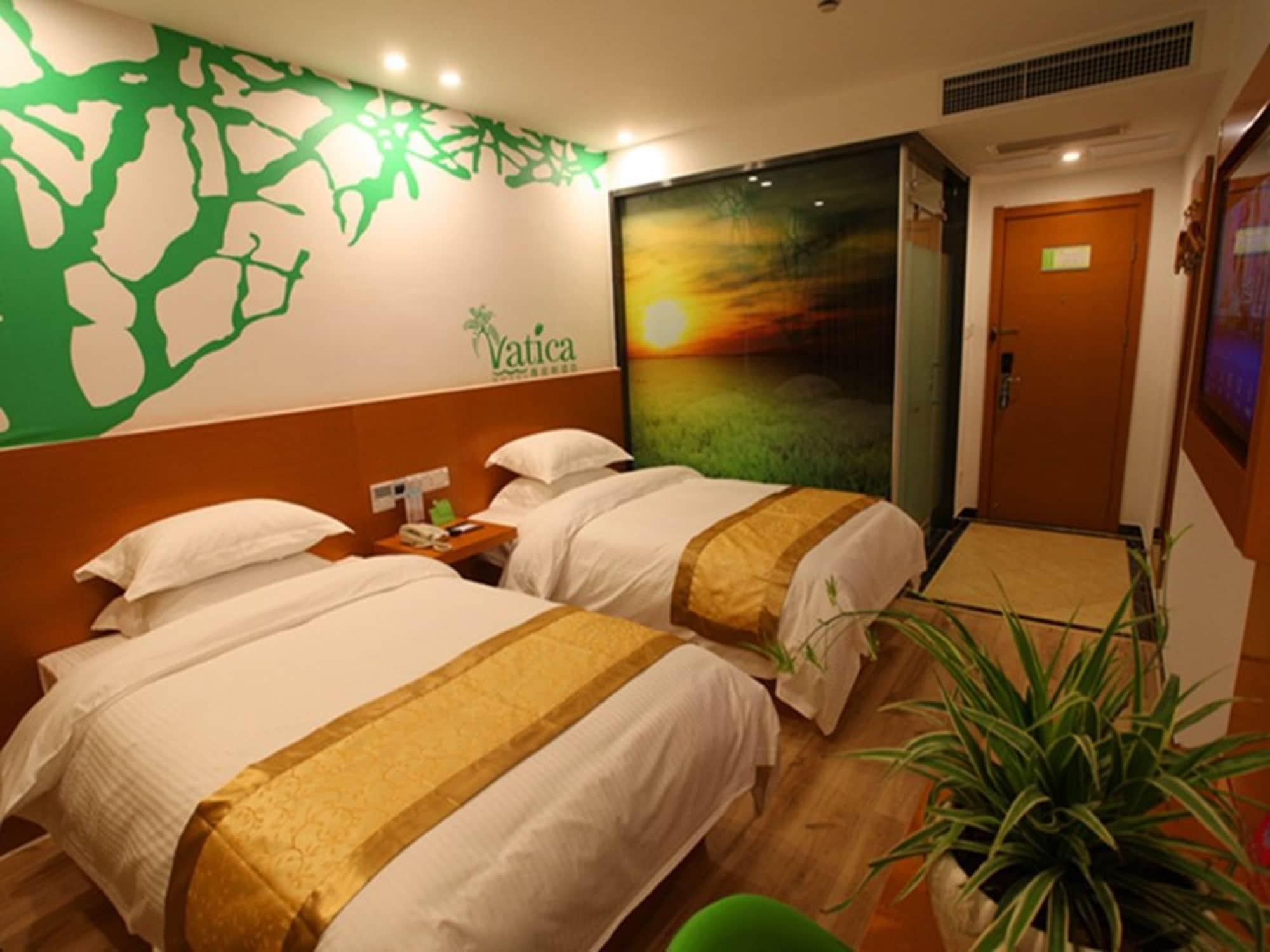 Vatica Shangdong Zaozhuang Tengzhou Railway Station Hotel Eksteriør bilde