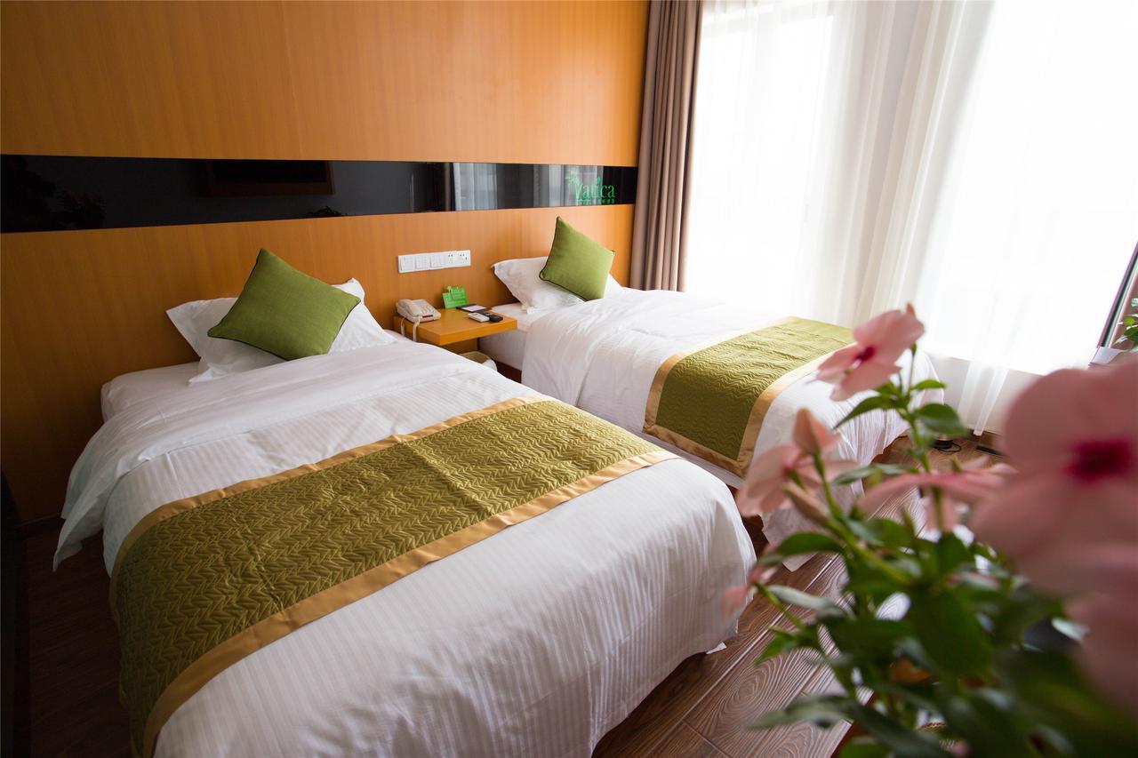 Vatica Shangdong Zaozhuang Tengzhou Railway Station Hotel Eksteriør bilde