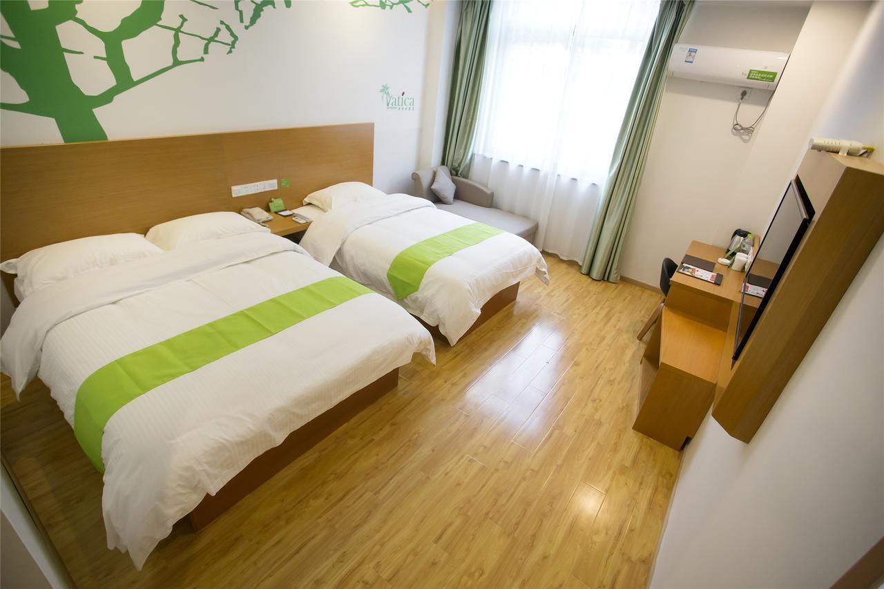Vatica Shangdong Zaozhuang Tengzhou Railway Station Hotel Eksteriør bilde